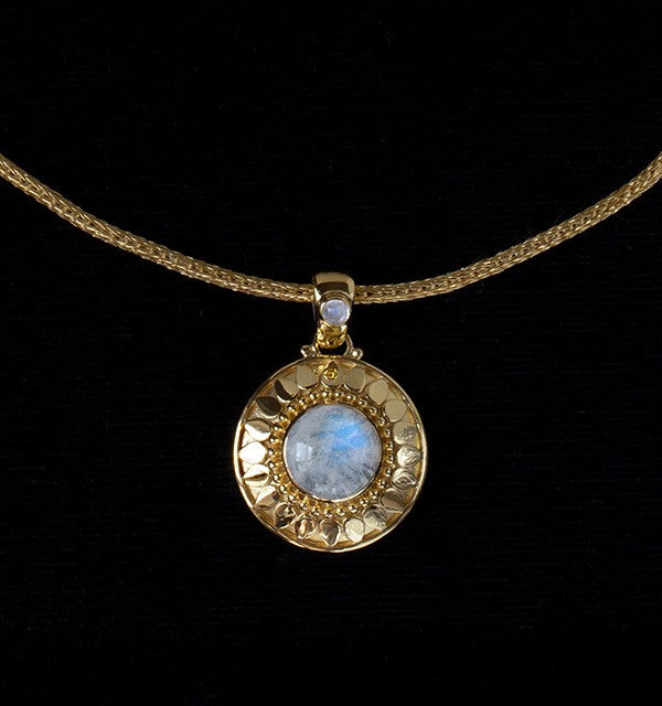 Gold Rainbow Moonstonejewelry Bluemoonstone Creations 0502