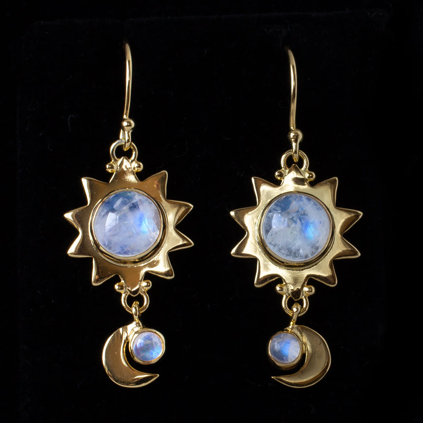 Rainbow Moonstone Gemstone Jewelry Bluemoonstone Creations 
