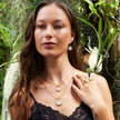 Gold Rainbow Moonstone Jewelry