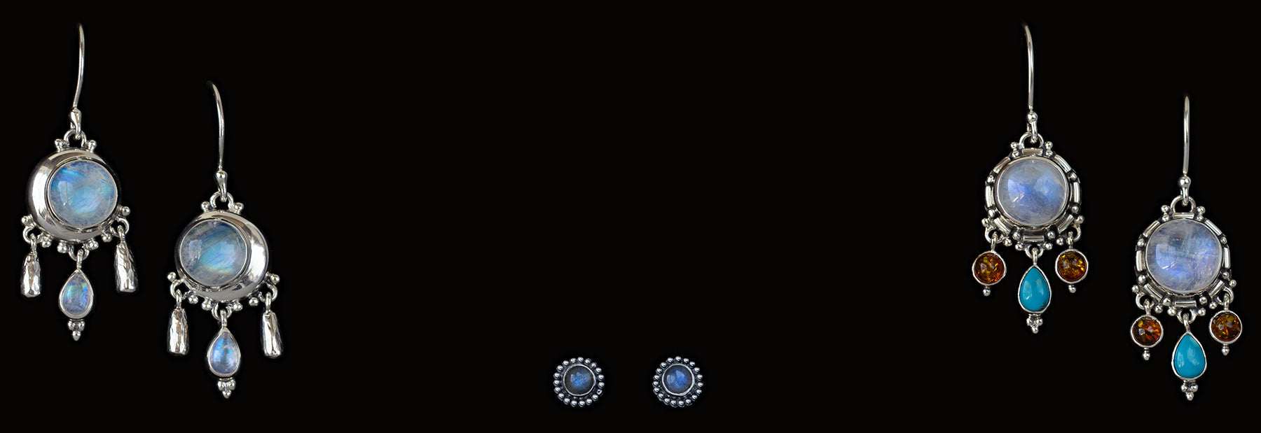 Rainbow Moonstone Gemstone Jewelry