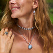 Sterling Silver Rainbow Moonstone & Labradorite Jewelry