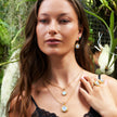Gold Rainbow Moonstone Jewelry