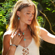 Sterling Silver Gemstone Jewelry