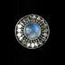 Sterling Silver Rainbow Moonstone Sun Ring