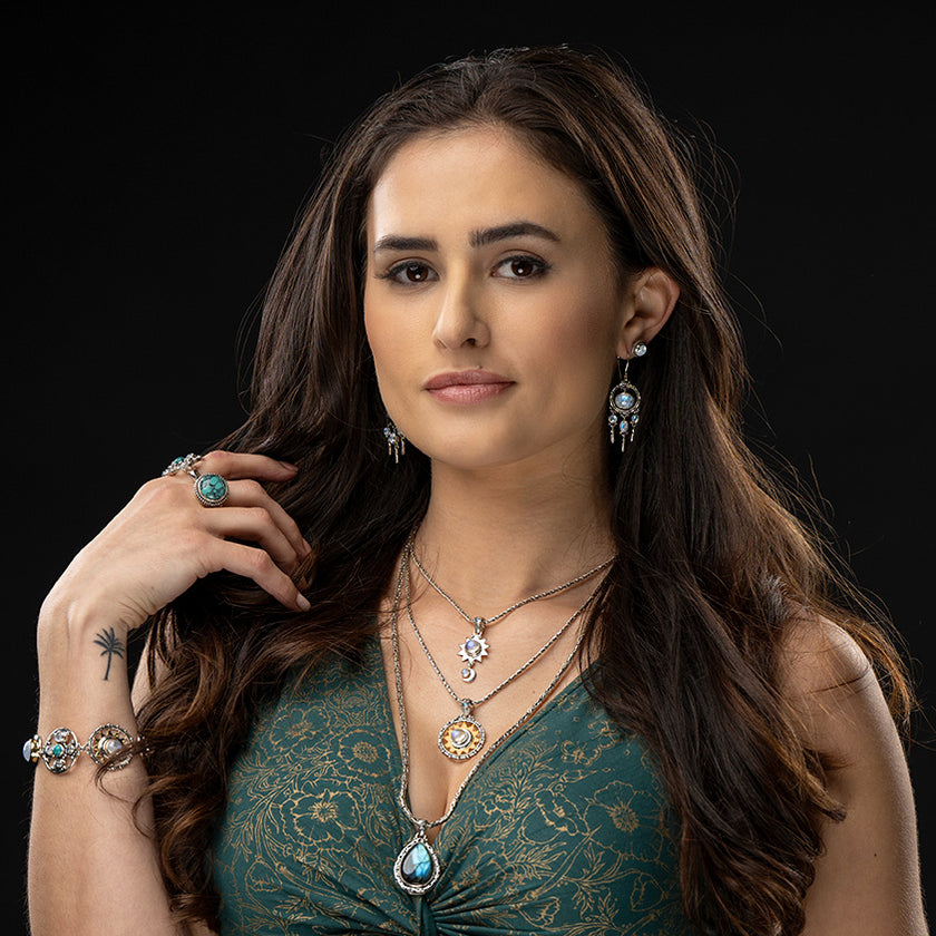 Sterling Silver Gemstone Jewelry