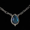 Sterling Silver Labradorite Necklace