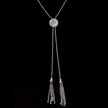 Sterling Silver Bolo Necklace Back