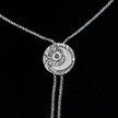 Sterling Silver Bolo Necklace Back