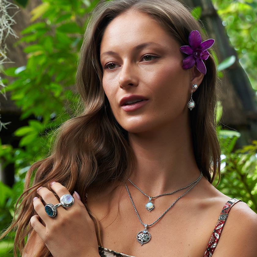 Sterling Silver Gemstone Jewelry