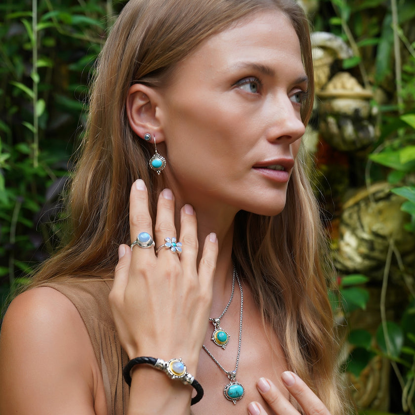 Sterling Silver Gemstone Jewelry