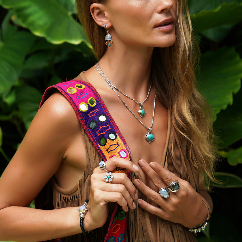 Sterling Silver Gemstone Jewelry