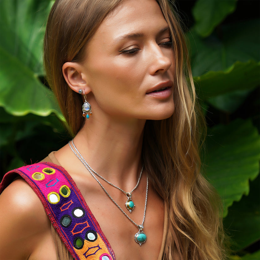 Sterling Silver Gemstone Jewelry