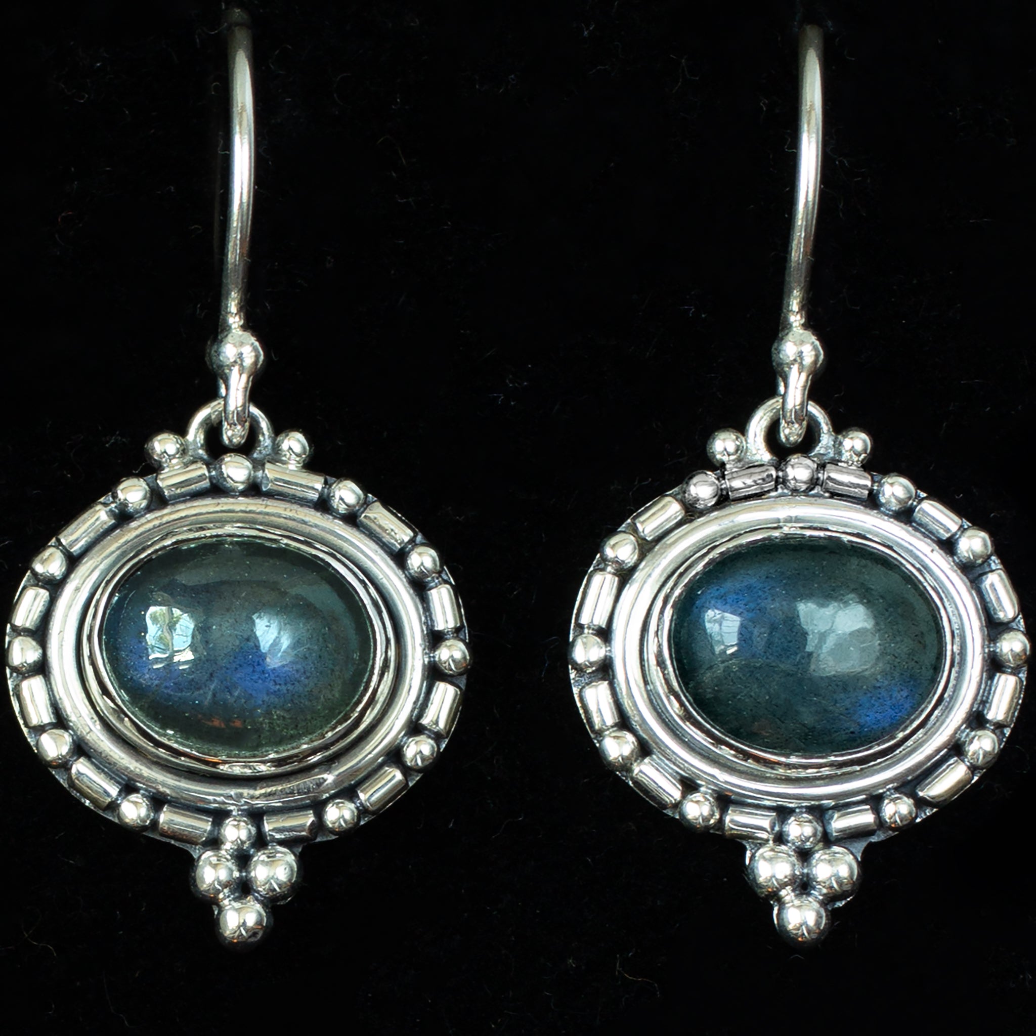 Sterling Silver Labradorite Earrings