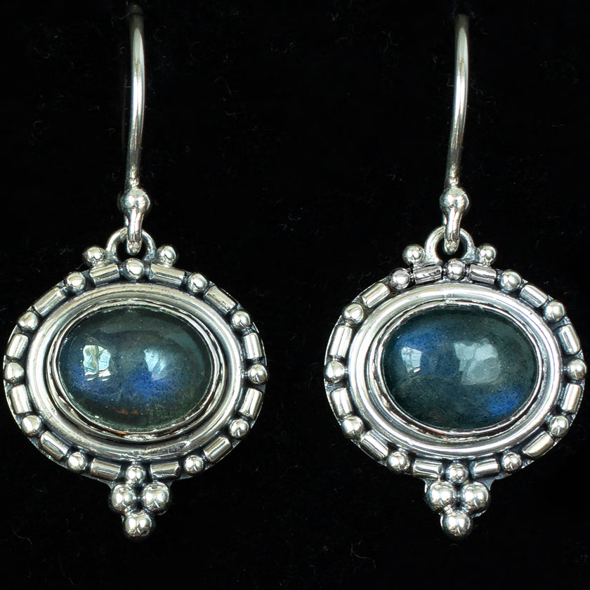 Sterling Silver Labradorite Earrings