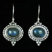 Sterling Silver Labradorite Earrings