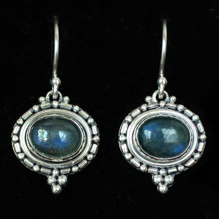 Sterling Silver Labradorite Earrings