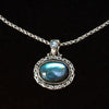Sterling Silver Labradorite & Rainbow Moonstone Necklace