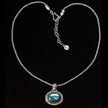 Sterling Silver Labradorite & Rainbow Moonstone Necklace