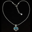 Sterling Silver Labradorite & Rainbow Moonstone Necklace