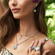 Sterling Silver Opal, Moonstone, & Labradorite Jewelry