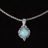 Sterling Silver Opal & Moonstone Necklace