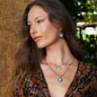Sterling Silver Rainbow Moonstone Sun Jewelry