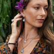 Sterling Silver Rainbow Moonstone Jewelry