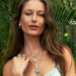 Sterling Silver Rainbow Moonstone Jewelry