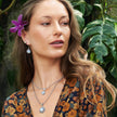 Sterling Silver Rainbow Moonstone & Opal Jewelry