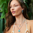 Sterling Silver Turquoise, Rainbow Moonstone, & Labradorite Jewelry