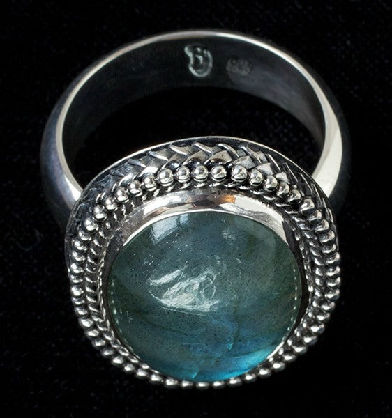 Sterling Silver Labradorite Ring