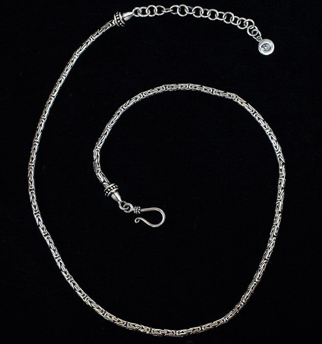 Sterling Silver Byzantine Chain