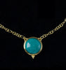 Gold Turquoise Necklace