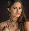 Sterling Silver Turquoise, Rainbow Moonstone & Labradorite Jewelry