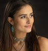Sterling Silver Turquoise, Rainbow Moonstone & Labradorite Jewelry