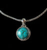 Sterling Silver Turquoise Necklace