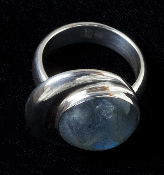Sterling Silver Labradorite Ring