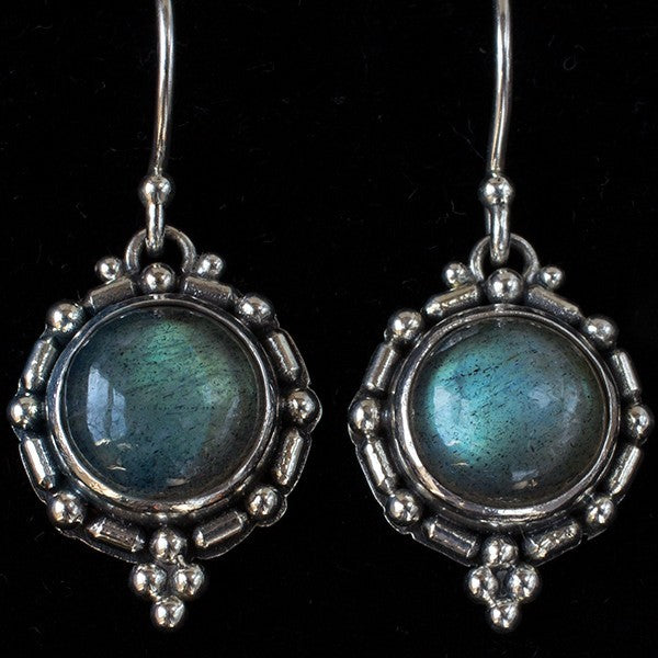 Sterling Silver Labradorite Earrings