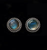 Sterling Silver Labradorite Studs