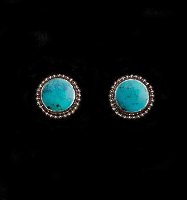 Sterling Silver Turquoise Studs
