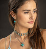 Sterling Silver Turquoise & Rainbow Moonstone Jewelry