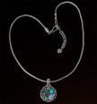 Sterling Silver Multi-Gemstone Necklace