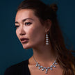 Sterling Silver Rainbow Moonstone Statement Jewelry