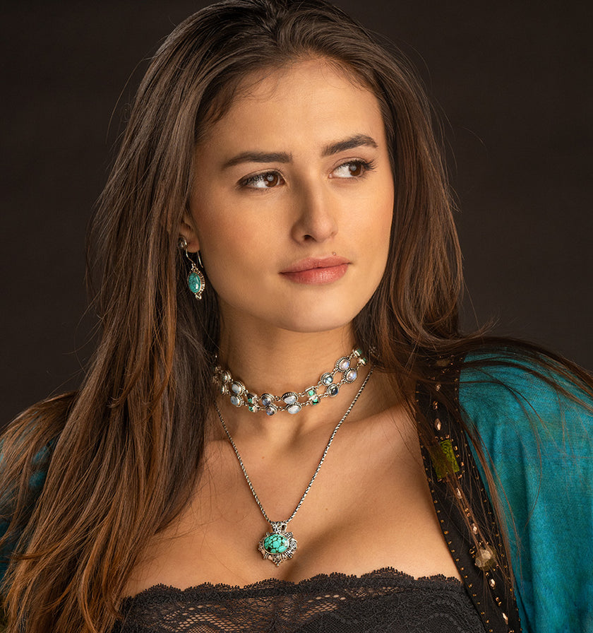 Sterling Silver Gemstone Jewelry